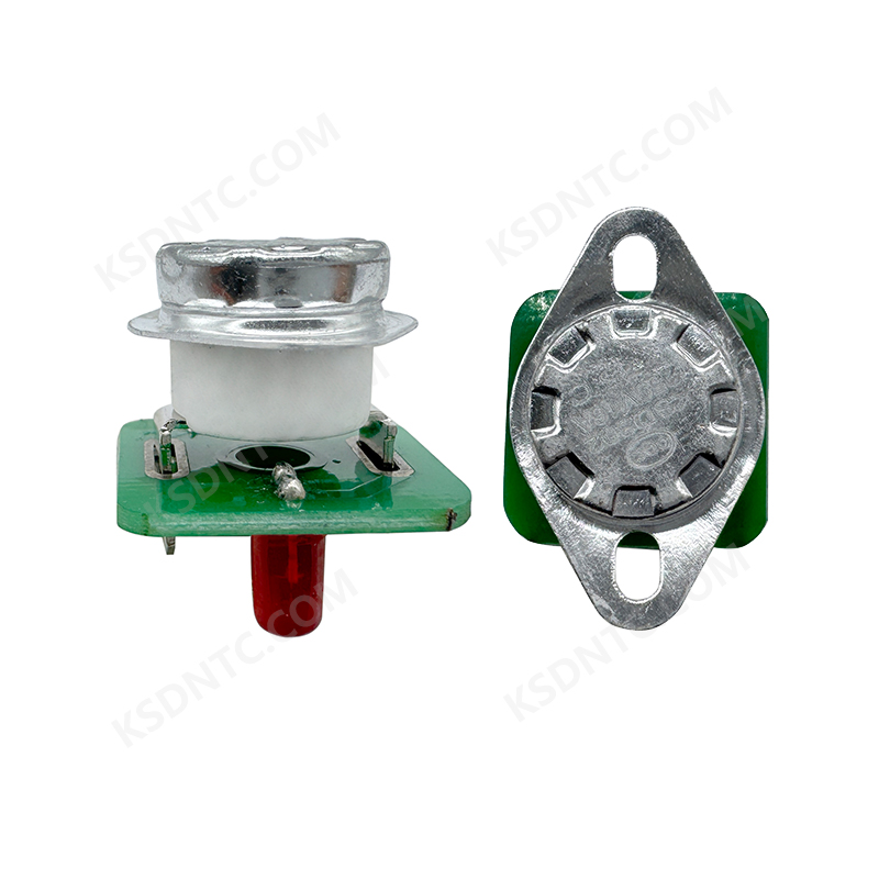 KSD301 Ceramic Bent Foot Fixed Ring Light Board