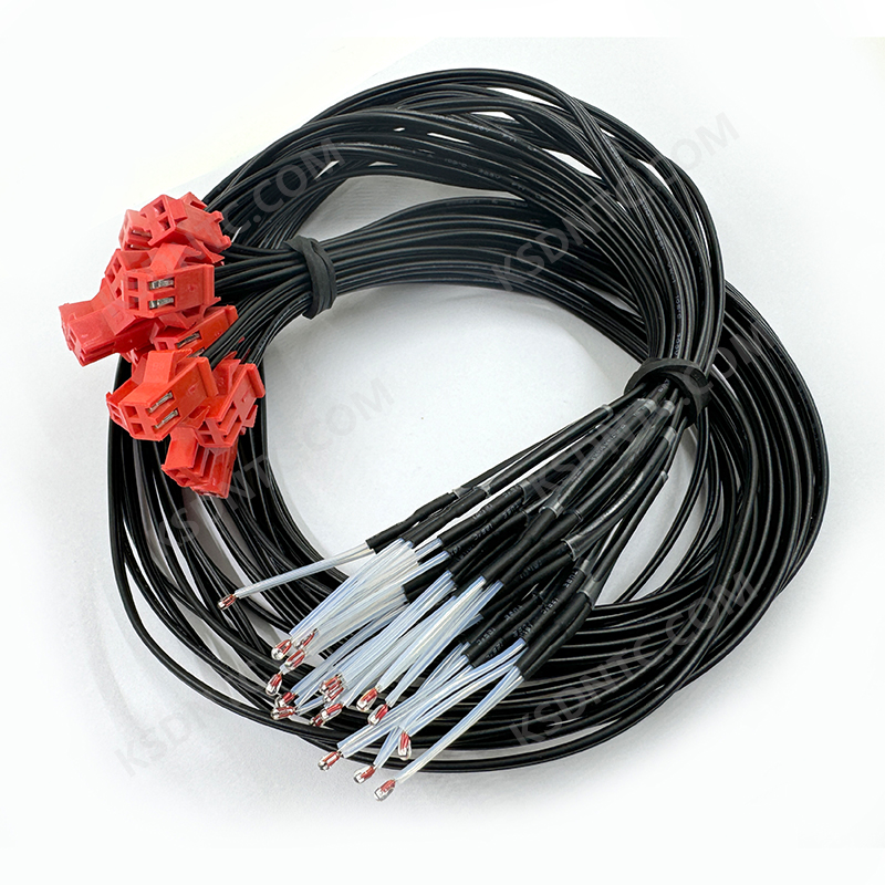 NTC thermistor single ended glass sealed terminal