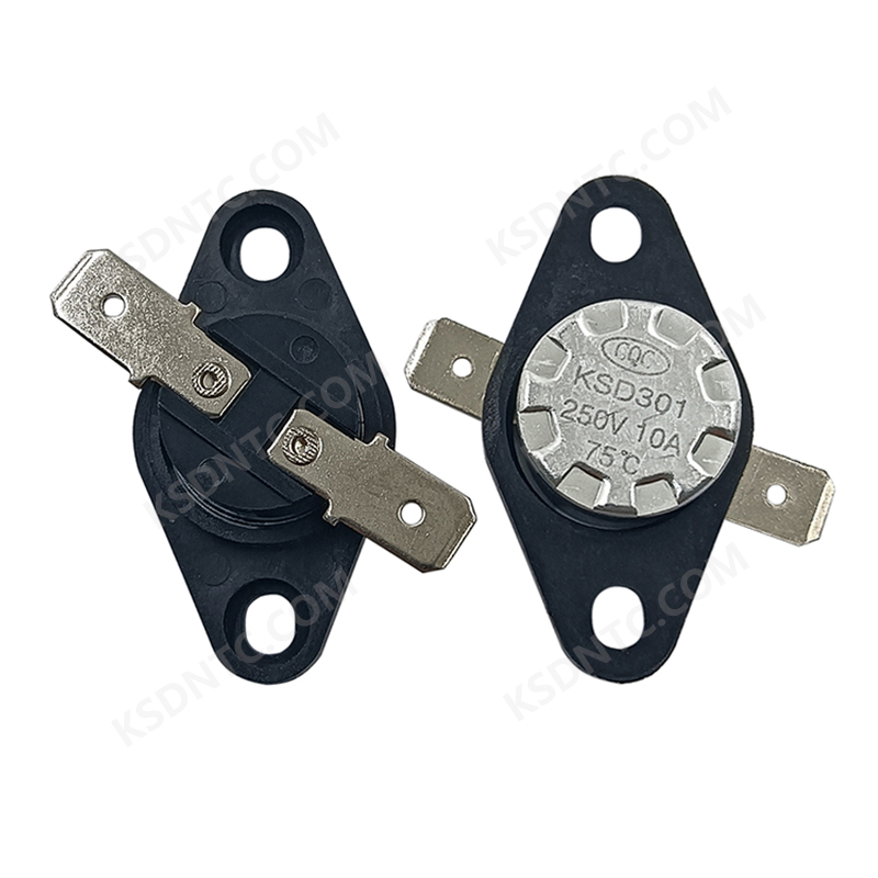 KSD301 plastic ring black