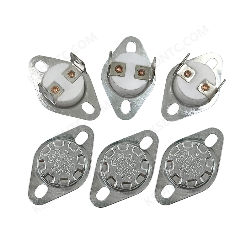 KSD302 16A Ceramic Bent Foot Fixing Ring