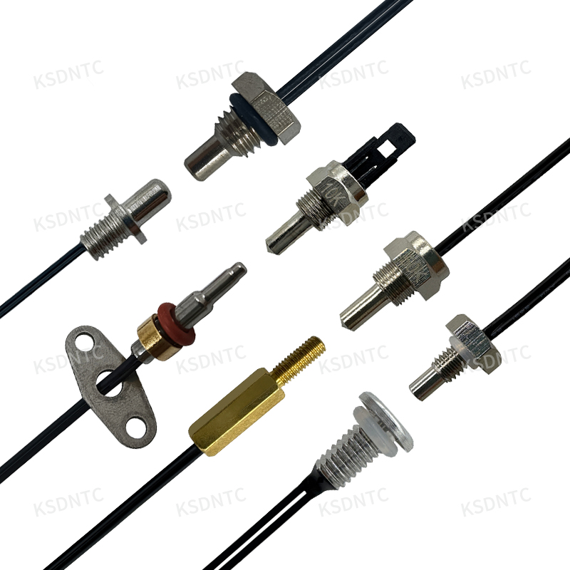NTC Thermistor - Threaded Type (Long wire terminals can be c